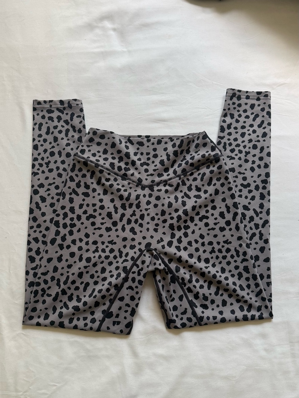 Balance Athletica Gray Leopard-Print Leggings